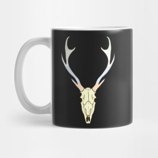 Unlabeled Pride Deer Skull Mug